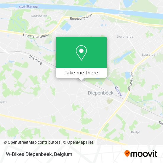 W-Bikes Diepenbeek plan