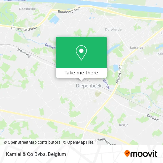 Kamiel & Co Bvba map