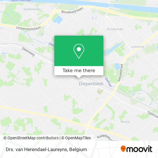 Drs. van Herendael-Laureyns map