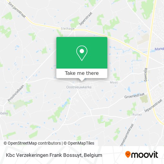 Kbc Verzekeringen Frank Bossuyt map