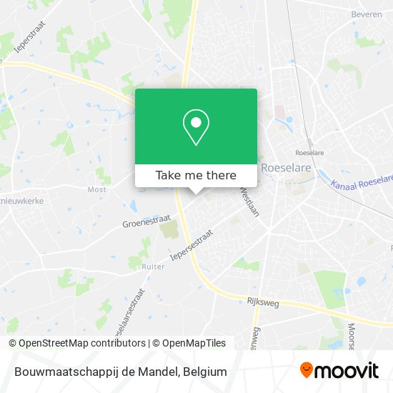 Bouwmaatschappij de Mandel plan