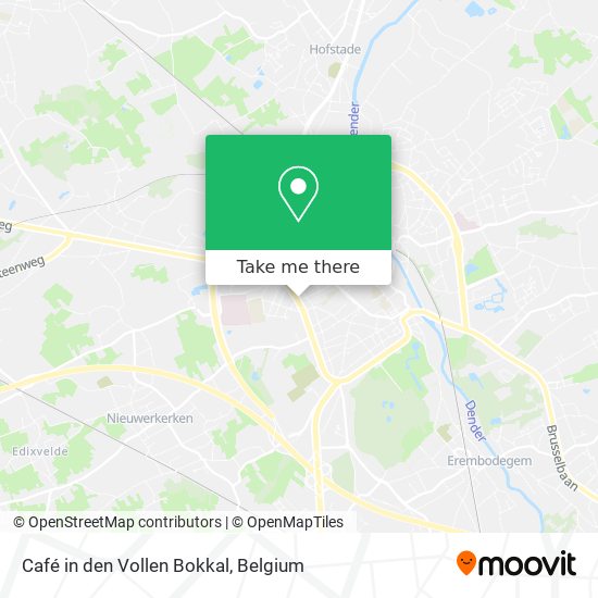 Café in den Vollen Bokkal map