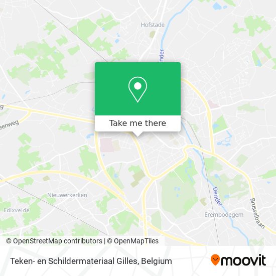 Teken- en Schildermateriaal Gilles map