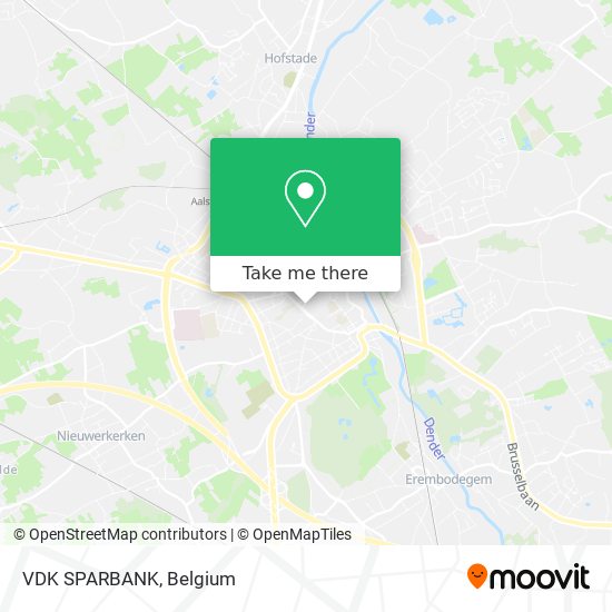 VDK SPARBANK map