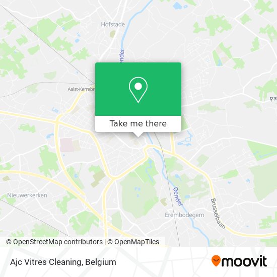 Ajc Vitres Cleaning map