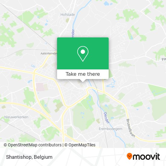 Shantishop map