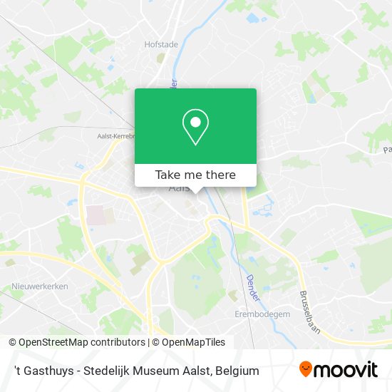 't Gasthuys - Stedelijk Museum Aalst map