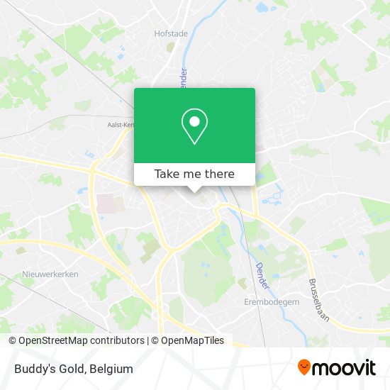 Buddy's Gold map