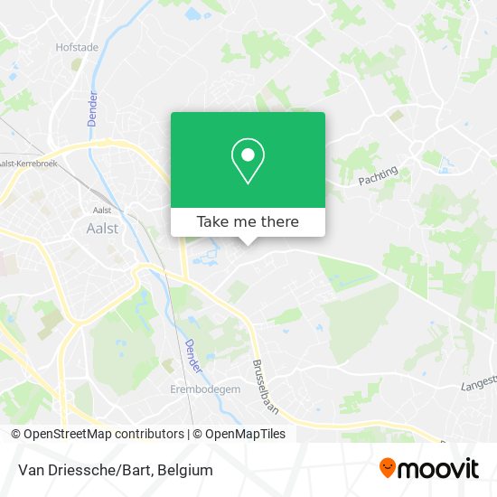 Van Driessche/Bart map