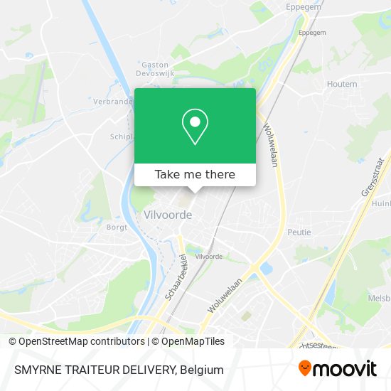 SMYRNE TRAITEUR DELIVERY map