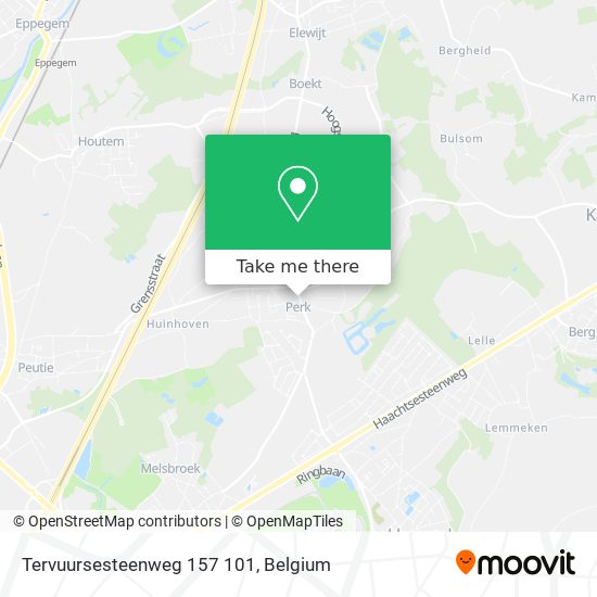 Tervuursesteenweg 157 101 map