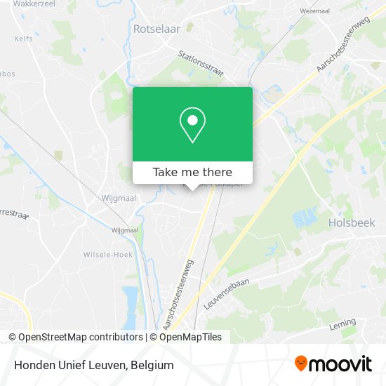 Honden Unief Leuven plan