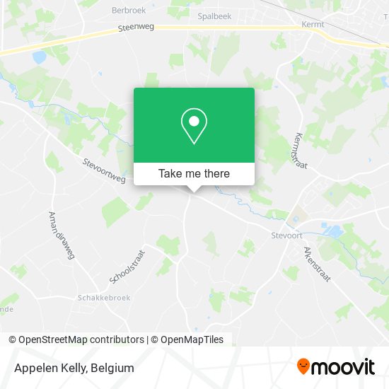 Appelen Kelly map