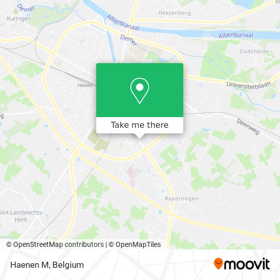 Haenen M map