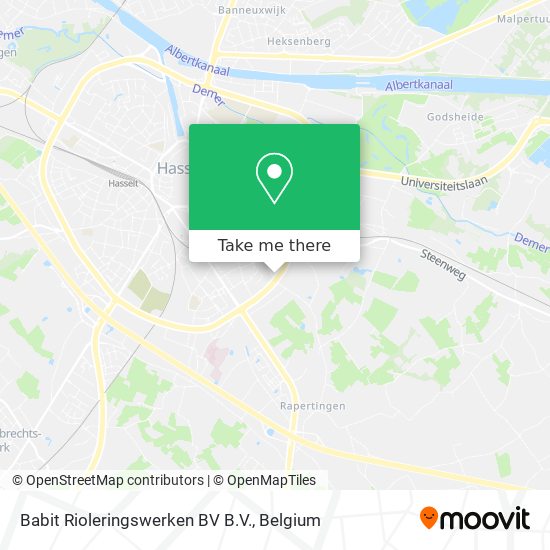 Babit Rioleringswerken BV B.V. map
