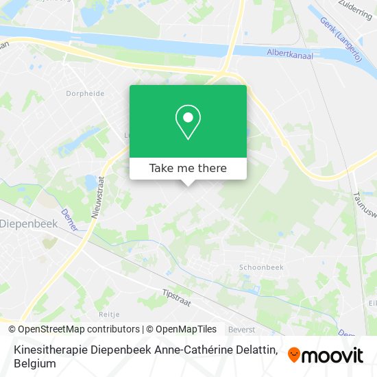 Kinesitherapie Diepenbeek Anne-Cathérine Delattin plan