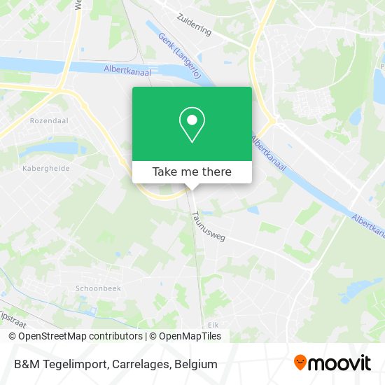 B&M Tegelimport, Carrelages map