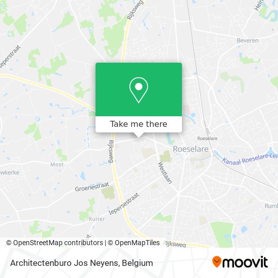 Architectenburo Jos Neyens map