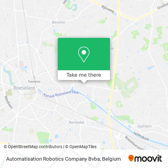 Automatisation Robotics Company Bvba map