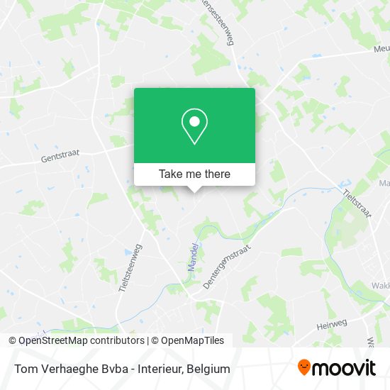 Tom Verhaeghe Bvba - Interieur plan