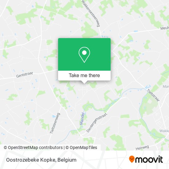 Oostrozebeke Kopke plan