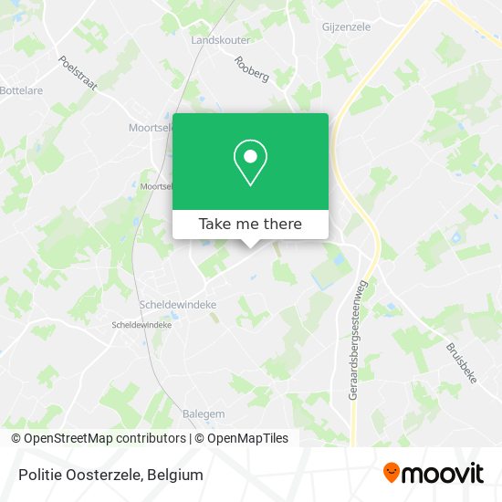 Politie Oosterzele map