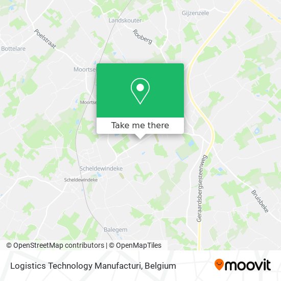 Logistics Technology Manufacturi map
