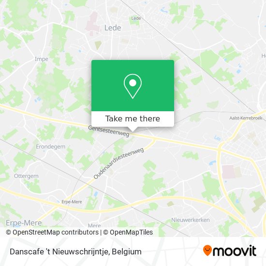 Danscafe 't Nieuwschrijntje map