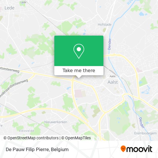 De Pauw Filip Pierre map