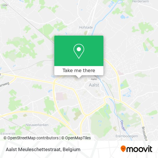 Aalst Meuleschettestraat map
