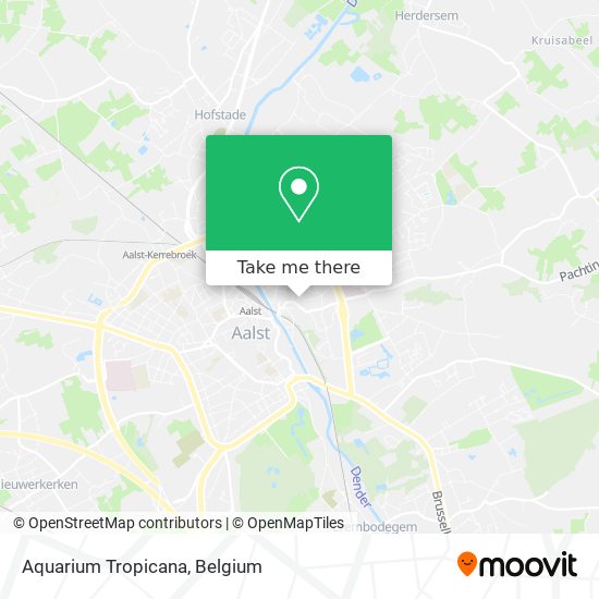 Aquarium Tropicana plan