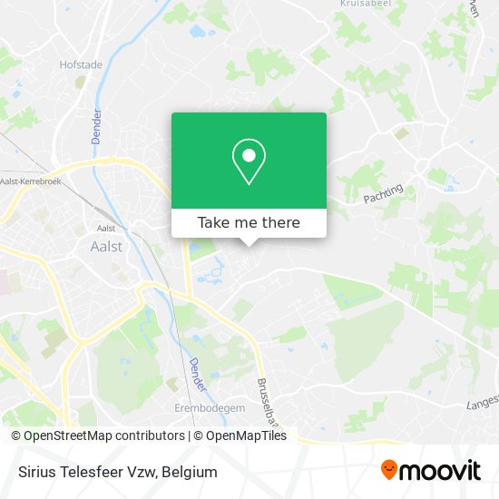 Sirius Telesfeer Vzw plan