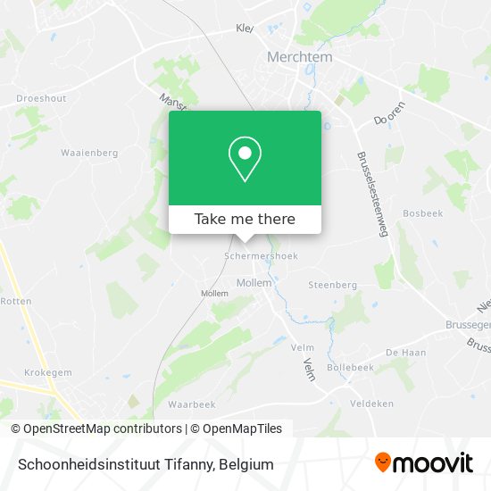 Schoonheidsinstituut Tifanny plan