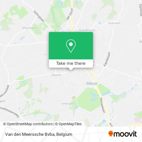 Van den Meerssche Bvba plan