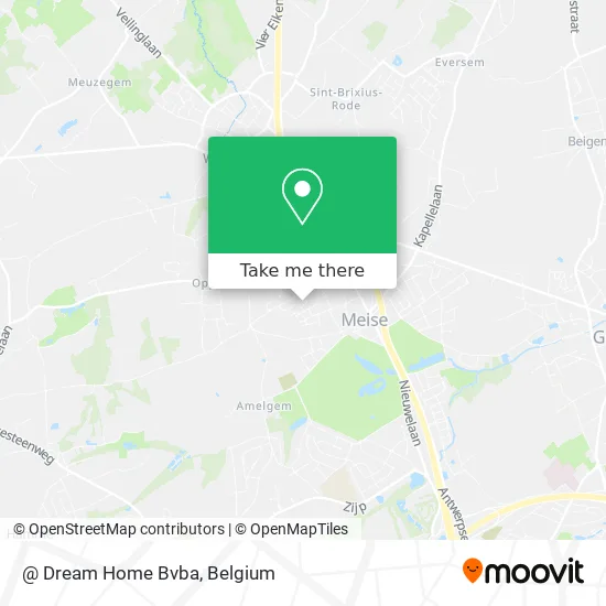 @ Dream Home Bvba plan
