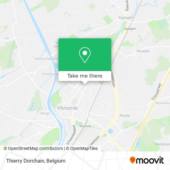 Thierry Dorchain map