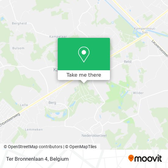 Ter Bronnenlaan 4 map