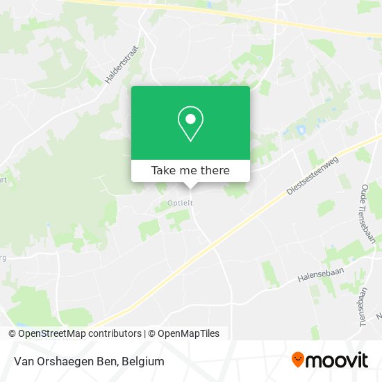 Van Orshaegen Ben map