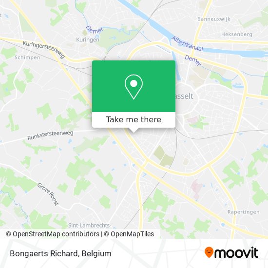 Bongaerts Richard map