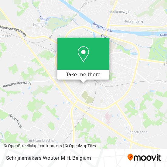 Schrijnemakers Wouter M H map