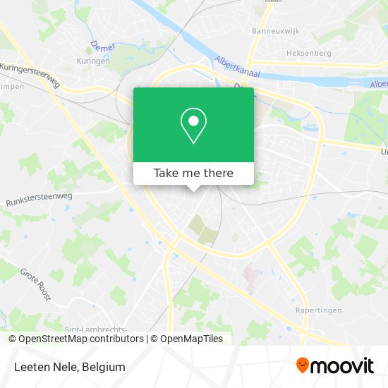 Leeten Nele map