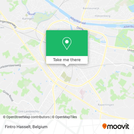 Fintro Hasselt plan