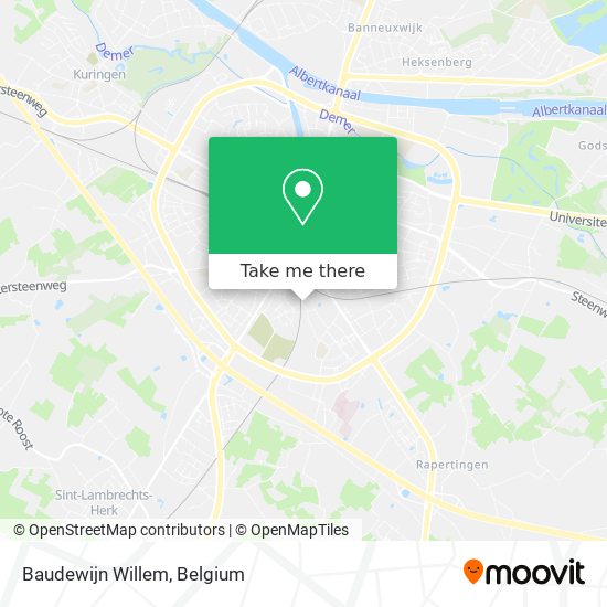 Baudewijn Willem map
