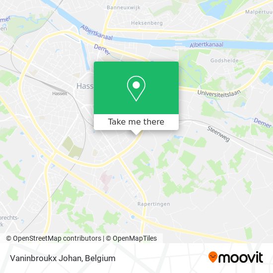 Vaninbroukx Johan map