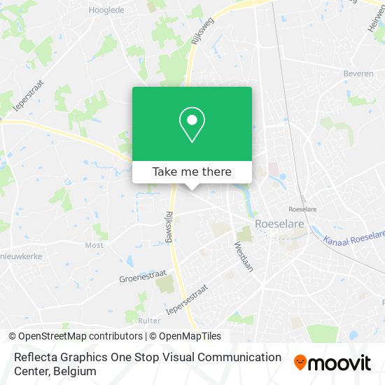 Reflecta Graphics One Stop Visual Communication Center map