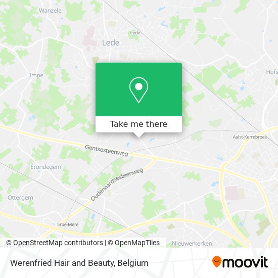 Werenfried Hair and Beauty map