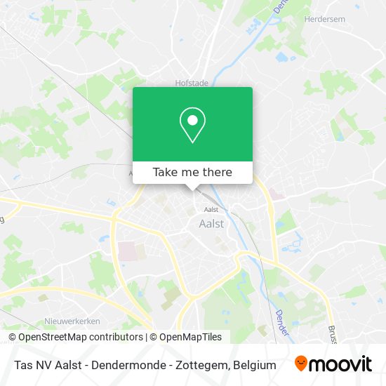 Tas NV Aalst - Dendermonde - Zottegem map