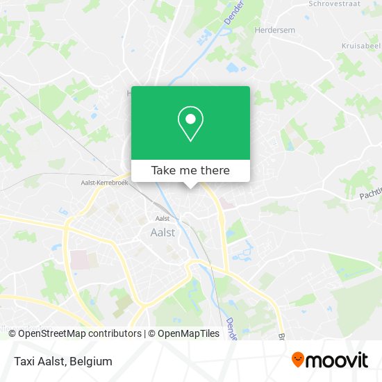 Taxi Aalst map