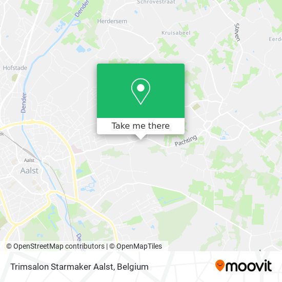 Trimsalon Starmaker Aalst map