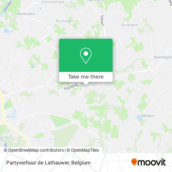 Partyverhuur de Lathauwer map